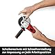 Einhell Professional Akku-Winkelschleifer AXXIO 18/125 Q Li-Solo Power X-Change (18 V, 700 W, 125 mm Scheiben-Ø, 33 mm Schnitttiefe, Brushless, Quick-Fix-Nut, ohne Trennscheibe, ohne Akku)