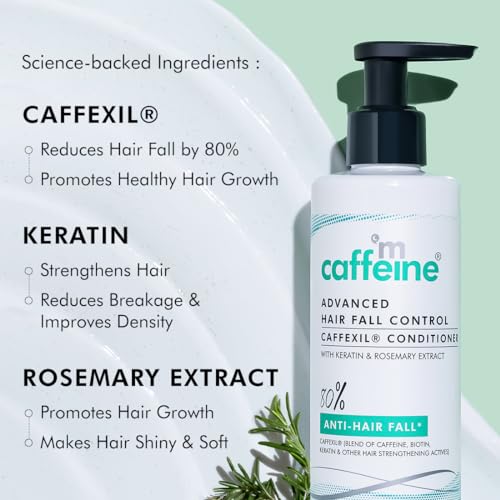 mCaffeine Advanced Hair Fall Control Caffexil® Conditioner - Image 4