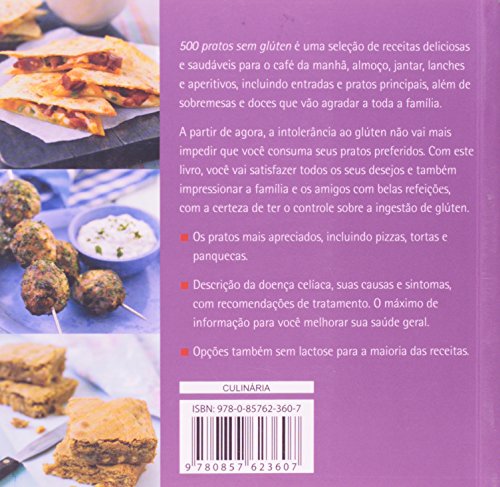 500 pratos sem glúten