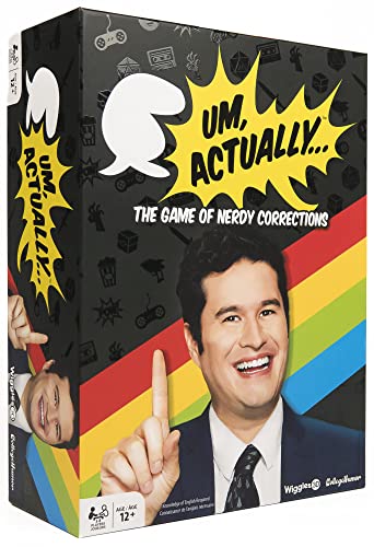 Image of Um, Actually Deluxe Edition Board Game | The Nerdy Trivia Game Based on The Dropout Game Show | for Families Ages 12 & up | 3-8 Players | by Wiggles 3D