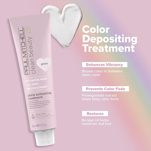 Miniatura 2 de Paul Mitchell Clean Beauty Color Depositing Treatment, For Refreshing + Protecting Color-Treated Hair