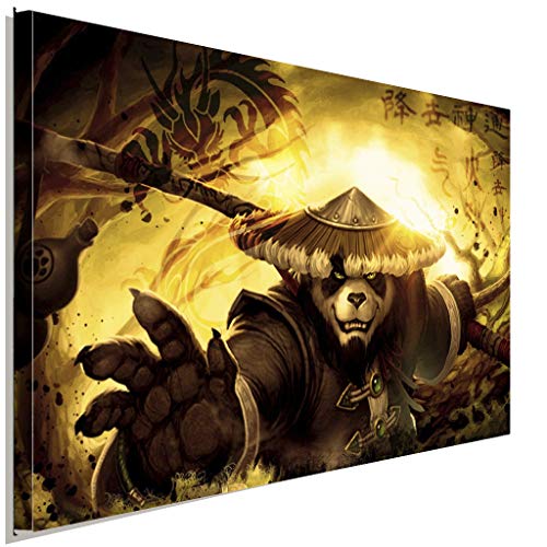 AK ART World of Warcraft Mists of Pandaria Impression sur toile XXL (150 x 100 cm)