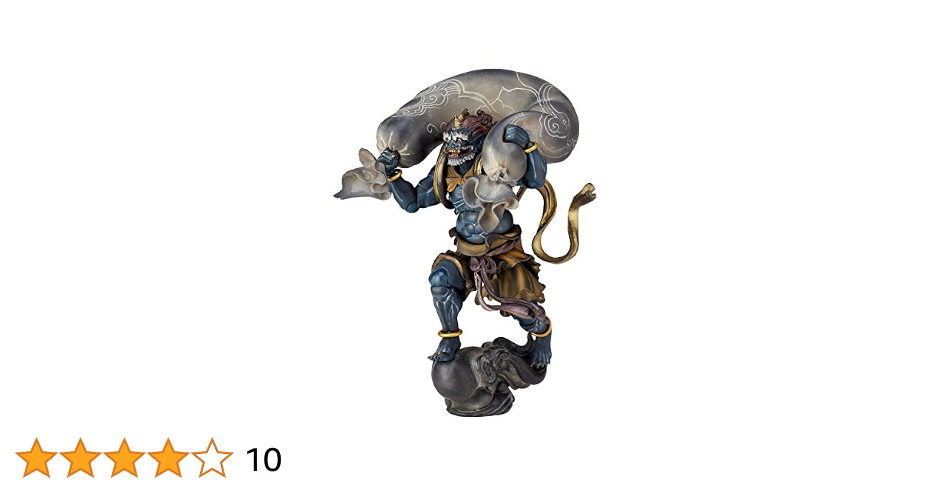 タケヤ式自在置物 風神 (青) 約140mm PVC&amp;ABS製 塗装済み可動フィギュア KT-016 n5ksbvb Amazon.co.jp: タケヤ式自在置物 風神 (青) 約140mm PVC&ABS製