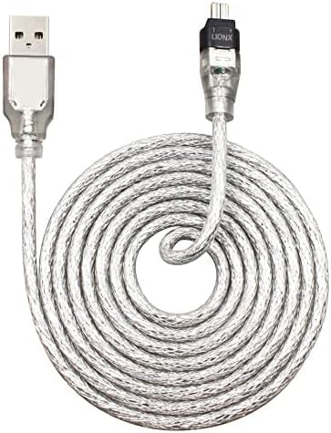 LIONX New Data DV Cable USB to IEEE 1394 4 Pin Firewire Adapter High PC