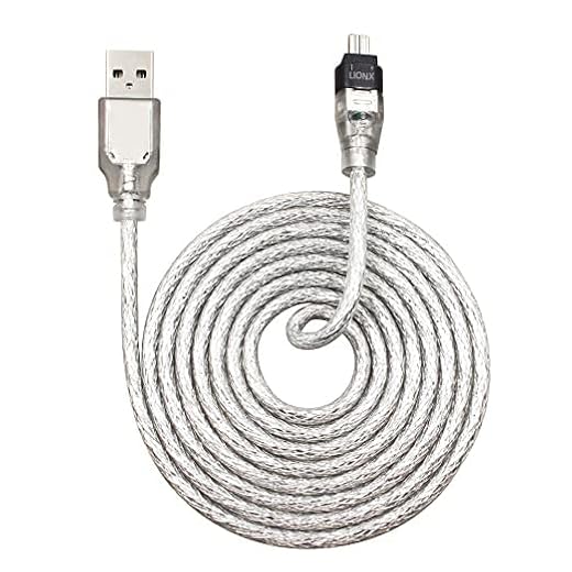 LIONX New Data DV Cable USB to IEEE 1394 4 Pin Firewire Adapter High PC