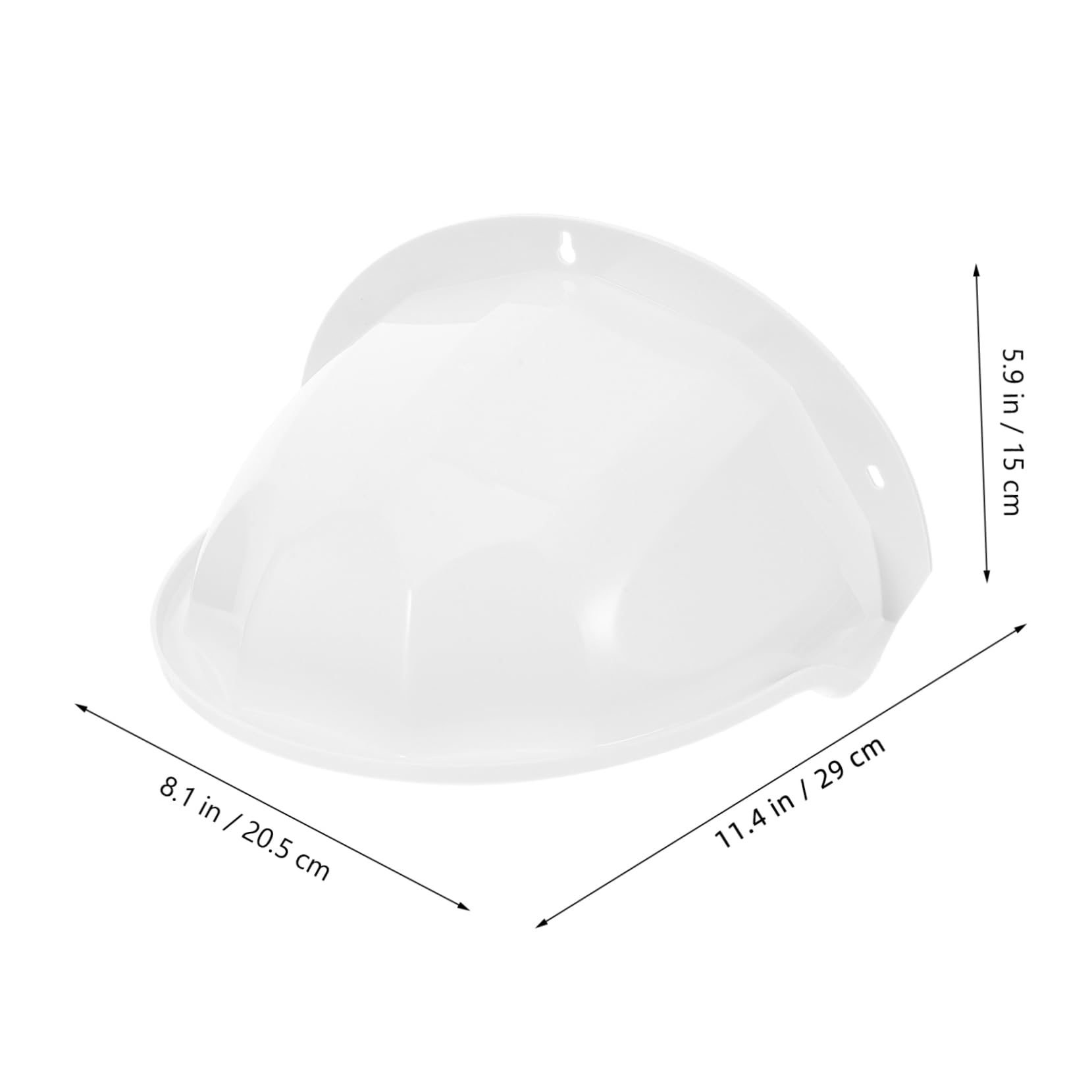 Boîtier de Caméra Extérieure Cache-Photo Élégant et Simple en Extérieur en Abs Blanc, Protection Solide et Résistante la Pluie