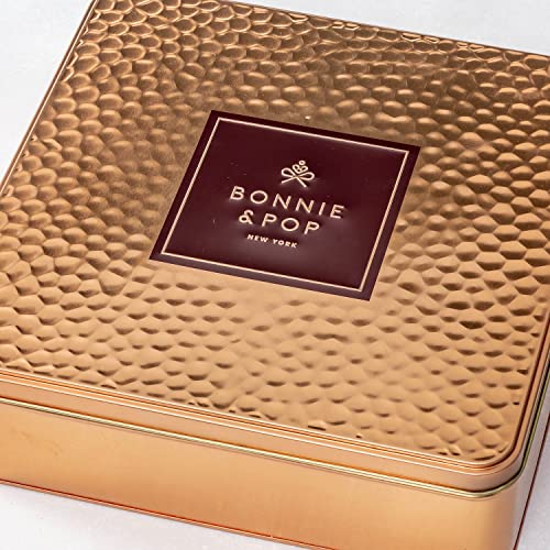 Image of Chocolate Gift Basket, Gourmet Snack Food Box in Keepsake Tin, 2+ lbs of Chocolate, Great for Birthday, Sympathy, Corporate, Family Parties & Get Well - Bonnie & Pop