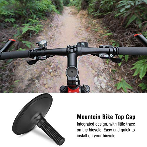 Jacksking Tampa superior para bicicleta, fone de ouvido para ciclismo de montanha para 28,6 mm tampa