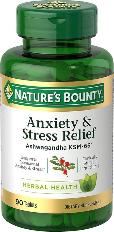 Evorina Stress Relief, Ashwagandha KSM-66, Supports Occasional Stress Relief, Dietary Supplement, 2 Tablets per Day, Vegetarian Tablets, Gluten Free, 90 Ct | High Strength Herbal Supplement | Clean Label Ayurvedic Wellness-image-24