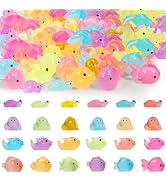 Lot de 44 mini animaux en résine de l'océan - 44 styles - Figurines d' animaux en