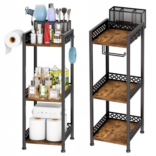 Bathroom-Organizers-and-Storage-Shelf-with-Toilet-Paper-Holder Bathroom Organizers and Storage Shelf with Toilet Paper Holder - Image 1