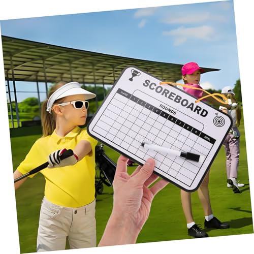 Pizarra de marcadores para golf Abaodam portátil miniatura 6