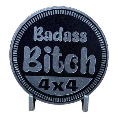 Insignia de metal de 4x4 pulgadas con acabado premium para cualquier coche de CustomM4X4BADGES