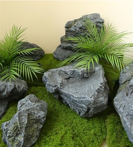 Realistic Outdoor Fake Rock Cover for Well Pump & Septic Tank - Lightweight, Durable, Weatherproof Landscape Decoration - Perfect for Garden & Yard Privacy
