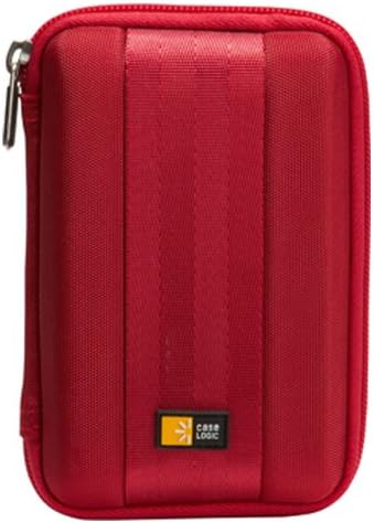 Case Logic Portable EVA Hard Drive Case QHDC-101 - Red