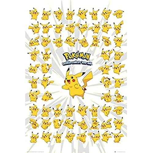 Grupo Erik Editores Pokemon Pikachu Poster