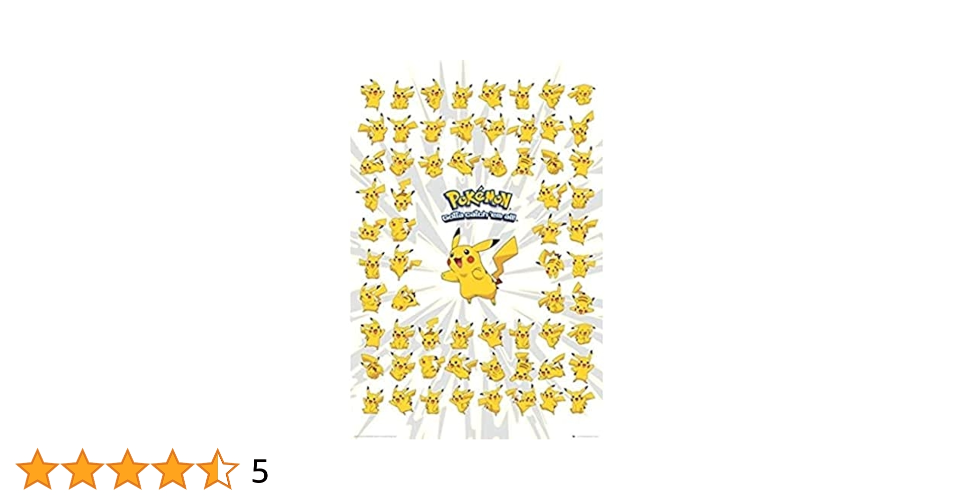 Amazon.co.jp: GB Eye ポケモン ピカチュウ マキシポスター 木製