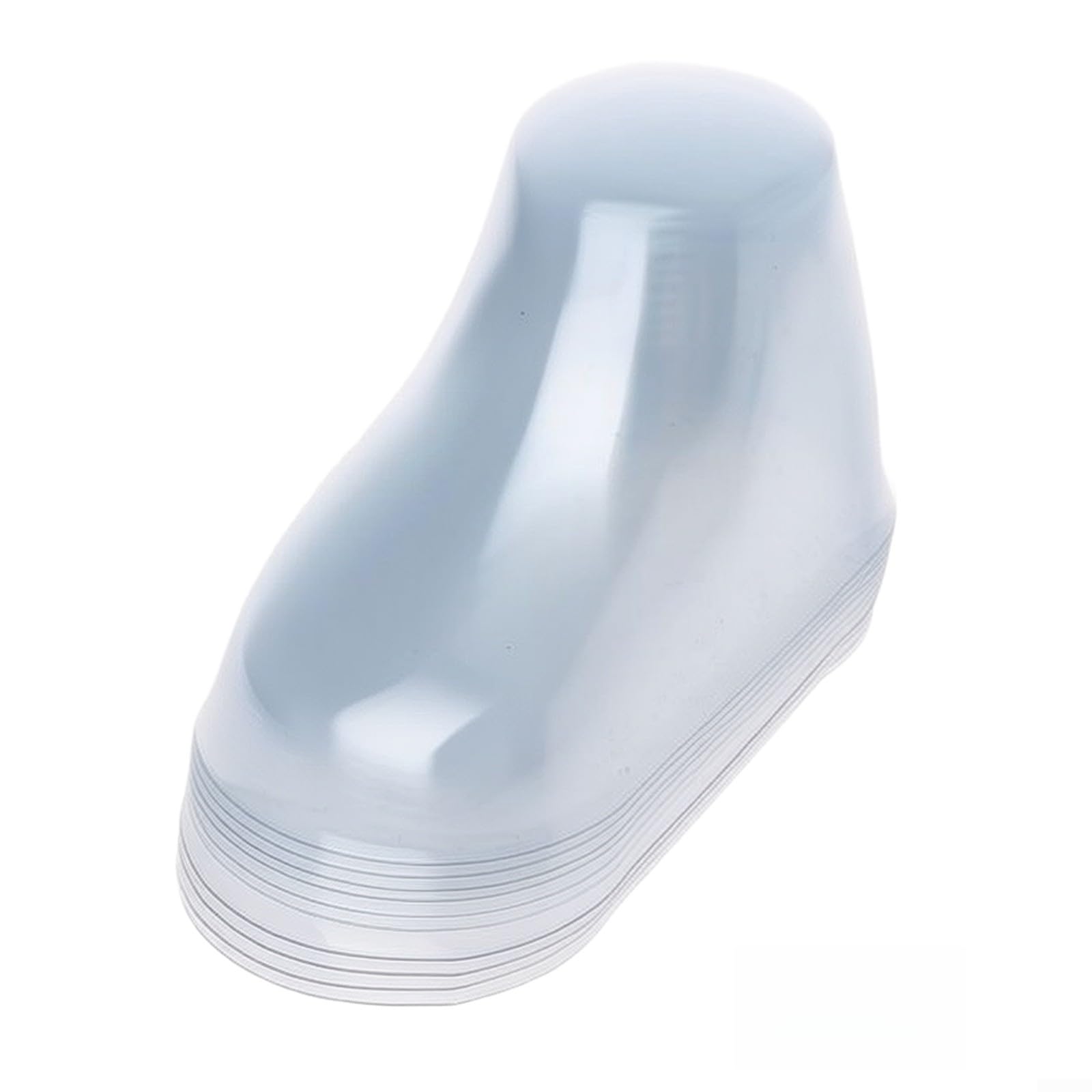 Baby Shoe Display Inserts 10pcs Clear PVC Foot Baby Shoe Display(10pcs 8cm)
