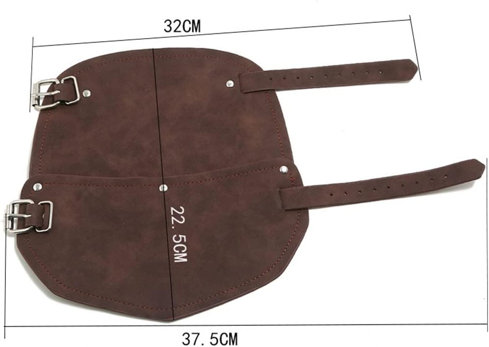 Medieval Armor Gloves Wide Cuff Bracers Bracelet Men Steampunk Gauntlet Knights Templar Leather