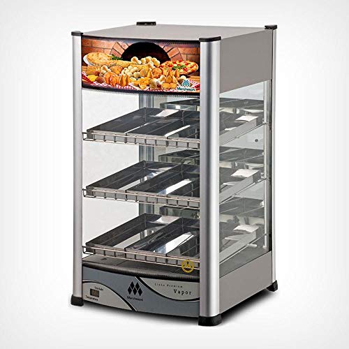 Estufa Vertical Premium Vapor, 9 Bandejas Tripla, 220v, Marchesoni, Ef.6.392, Inox