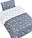 MEJU Rocket Planet Space Universe 100% Cotton Duvet Cover 43