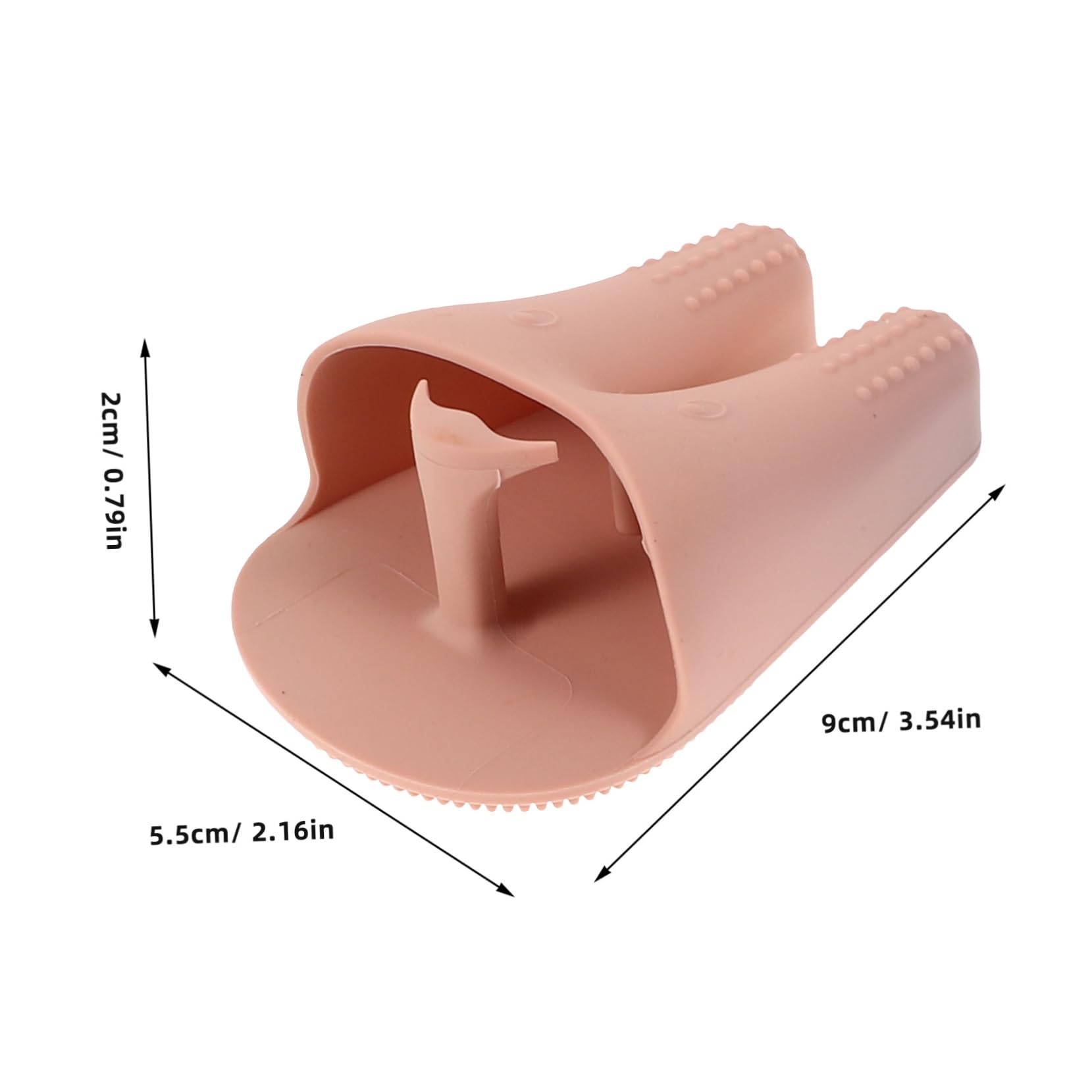 Didiseaon Face Brush Exfoliator Vivalui Silicone Face Scrubber Manual Facial Cleansing Brush Deep Cleaning Tool