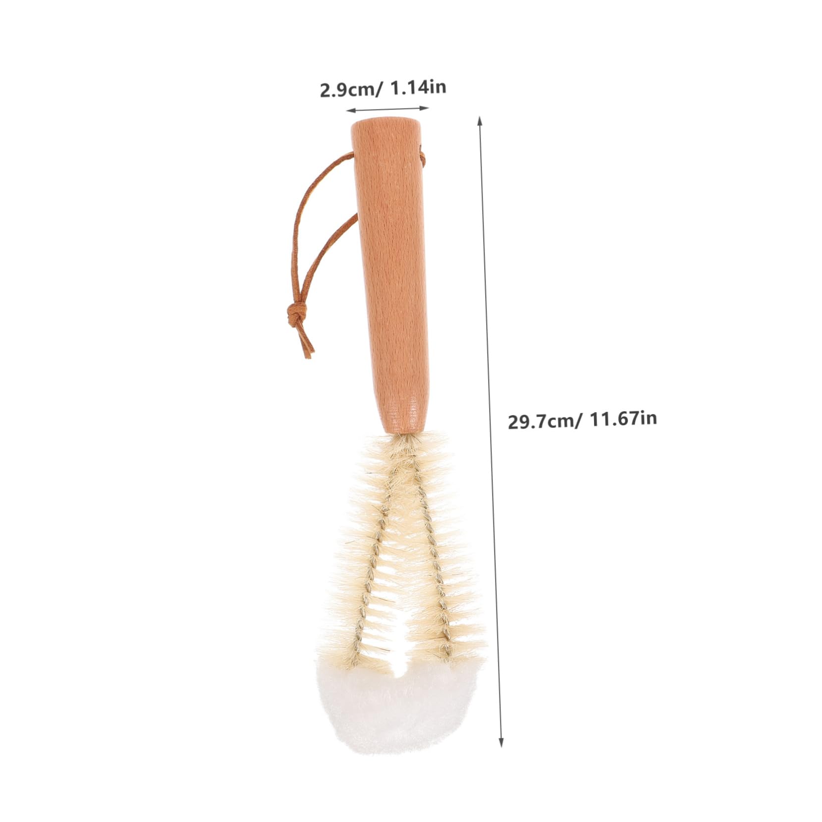 Didiseaon 1pc Soft Bristle Cup Brush Bristled Cleaning Brush Water Bottles Kettle Cleaner Cup Cleaner Brush Bottle Brush Cleaner Bottle Water Bottle Glink Water Bottle Pp