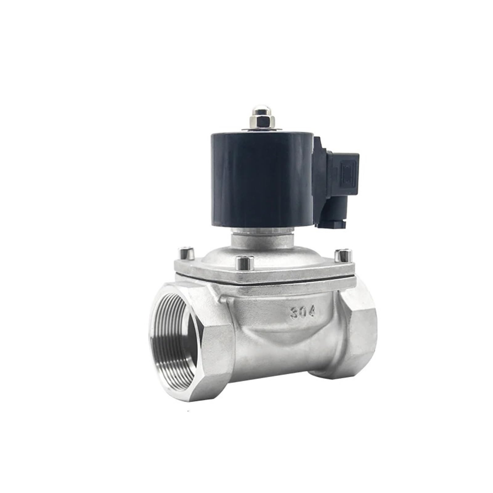 MXXDMOPD 2-inch NBR stainless steel solenoid valve waterproof normally closed 220V 12V 24V 110V(NPT-380VAC-NBR-SEAL)