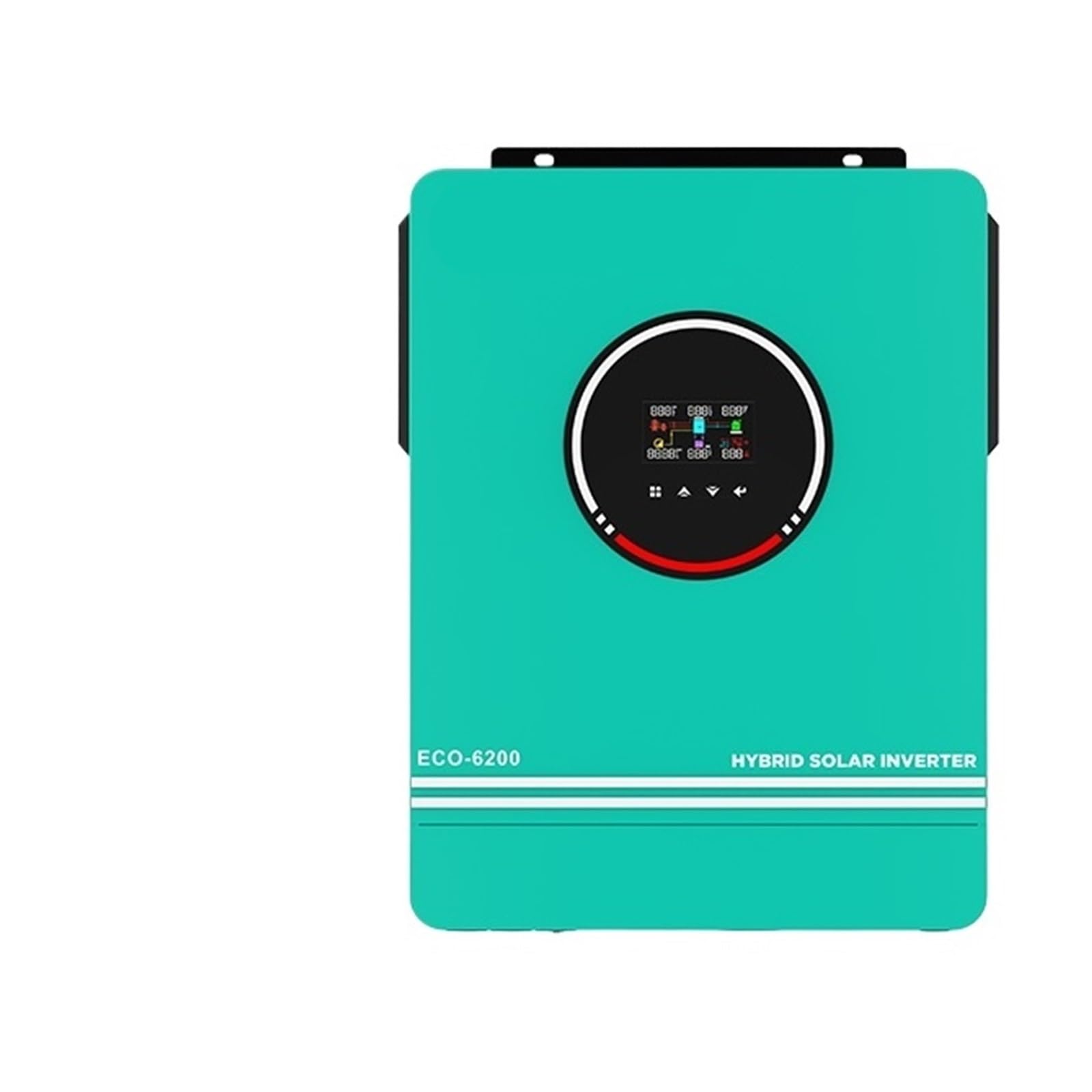PVTLCYBI Hybrid Solar Inverter 1KW 3KW 4.2KW 6.2KW 10.2KW Build-in Mppt Controller 500VDC PV Input 230VAC 12V 24V 48V Pure Sine Wave(6.2KW 48V)