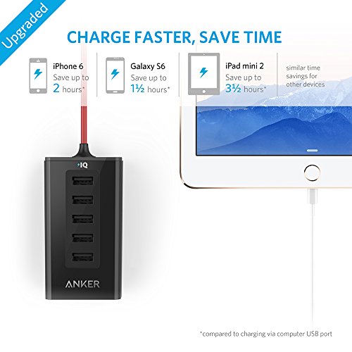 Image of Anker FBA A2311011 A2311011 USB Car Charger for Tablets (Black)