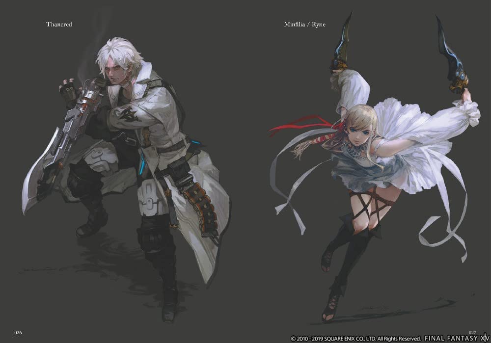 Final Fantasy XIV: Shadowbringers The Art of Reflection Histories Forsaken
