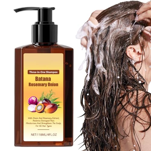 Champú Batanas Con Romero Y Cebolla, 118ml Champú Para El Crecimiento Del Cabello Con Aceite De Batanas, Acondicionador Su-ave Para El Crecimiento Del Cabello, Acondicionador Herbals Anticaída