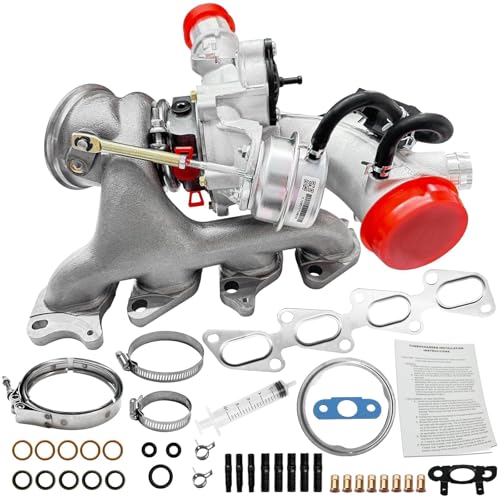 SerBeggor 55565353 Turbo Turbocharger with Complete Installation Kits