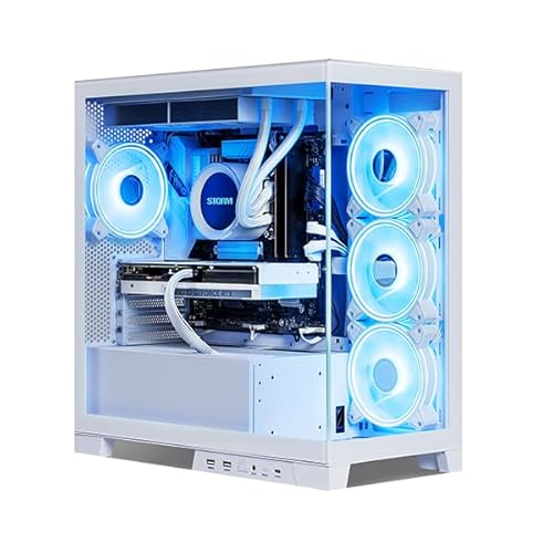 鏡界2 Core Ultra 7 265K RTX5070 大型液晶簡易水冷搭載 32GBメモリ 1TB SSD Windows 11 AMK2-265K57 STORM ストーム ゲーミングPC デスクトップPC