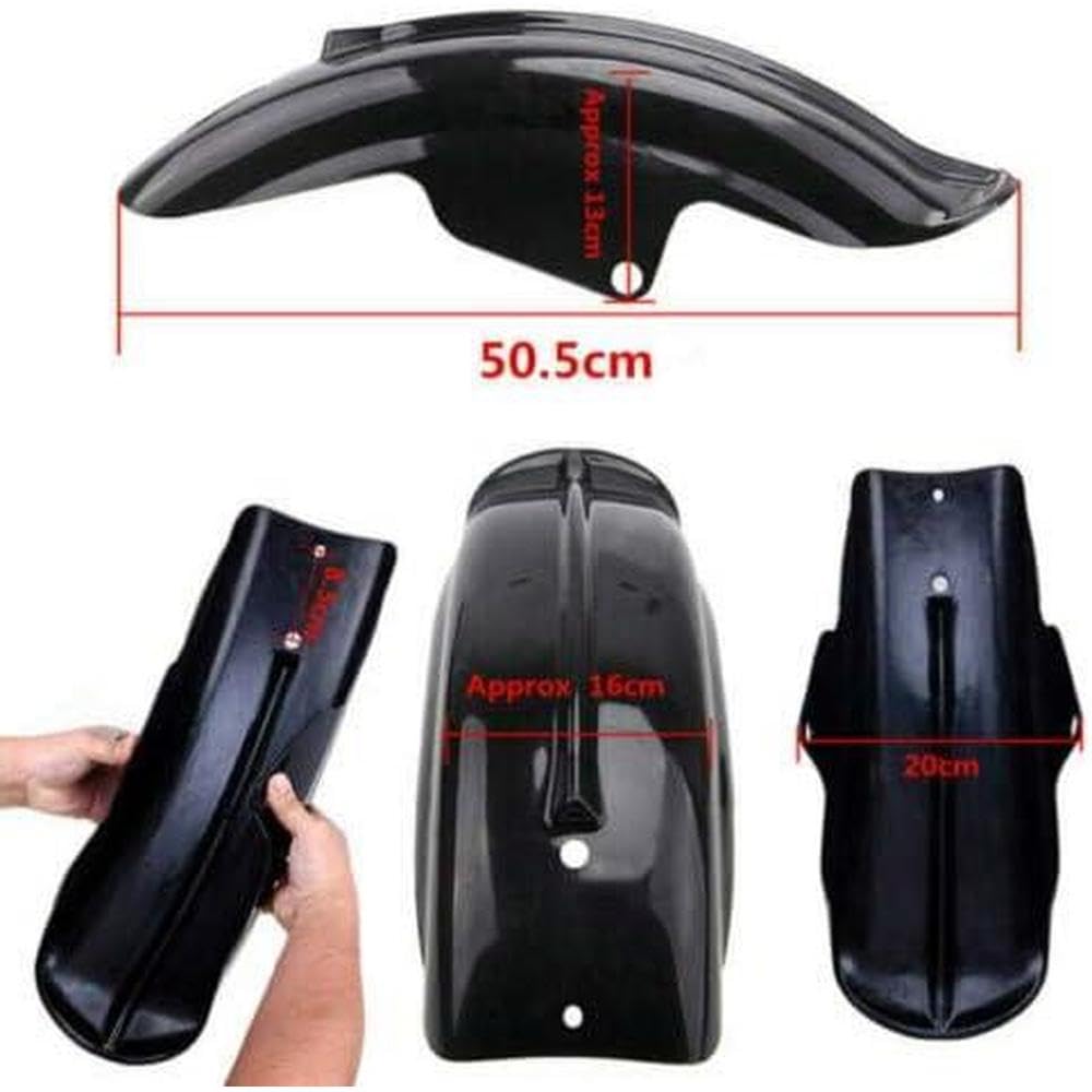 Baceyong - Garde-boue arrière de moto avec protège-boue compatible avec les modèles Sportster 1994-2003 883 883R 1200 compatible avec les motos chopper et cruiser