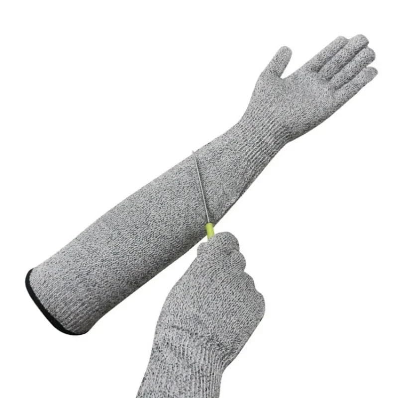 Guanti da Giardinaggio Anti-Spina for la Difesa del Braccio, for Donne e Uomini, Comodi, Flessibili e con Un Design Protettivo Essenziale for Le attività di Giardinaggio.(2 Pair 35cm)
