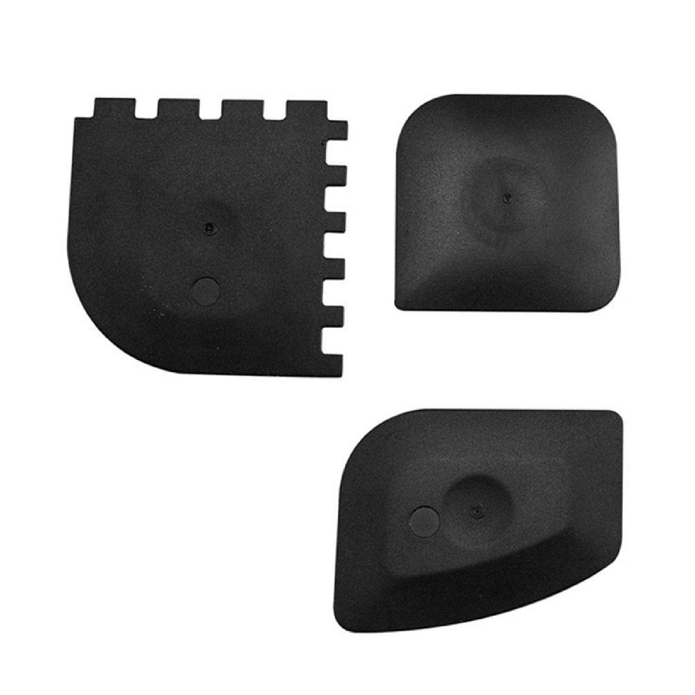 Multi-Use Cleaning Tools for Non-Stick Cookware Oil Scrapers Remover Tool Set Stain Removing Cleaner Kitchen Tool 3pcs Plastic Cleaning Tool Set Oil Stain Remover Scraper and Brush Set Multipurpose