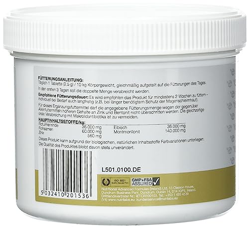 NutriLabs Placamax Hund Kautabletten zur Unterstützung der Verdauung von Hunden mit Pankreasenzymen und Ananaspulver & Acid Protect Hund Magenkräuter Kautabletten zur Unterstützung