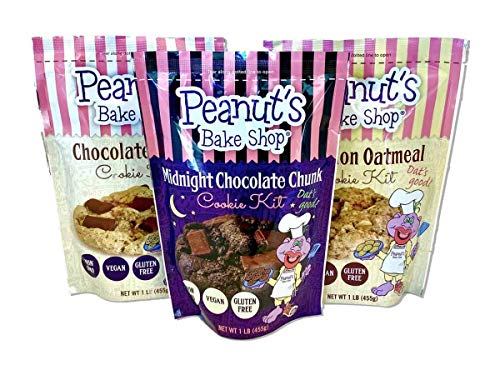 Peanut's Bake Shop Variety Pack - 3 Cookie Kit Flavors