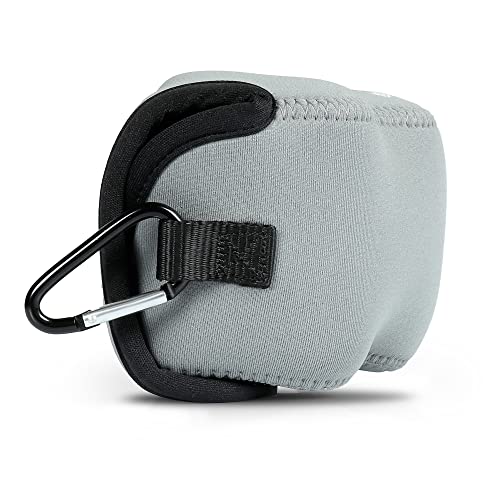 MegaGear Ultra Light Neoprene Camera Case Compatible with Nikon Z30 (16-50mm) (Gray) - Image 3