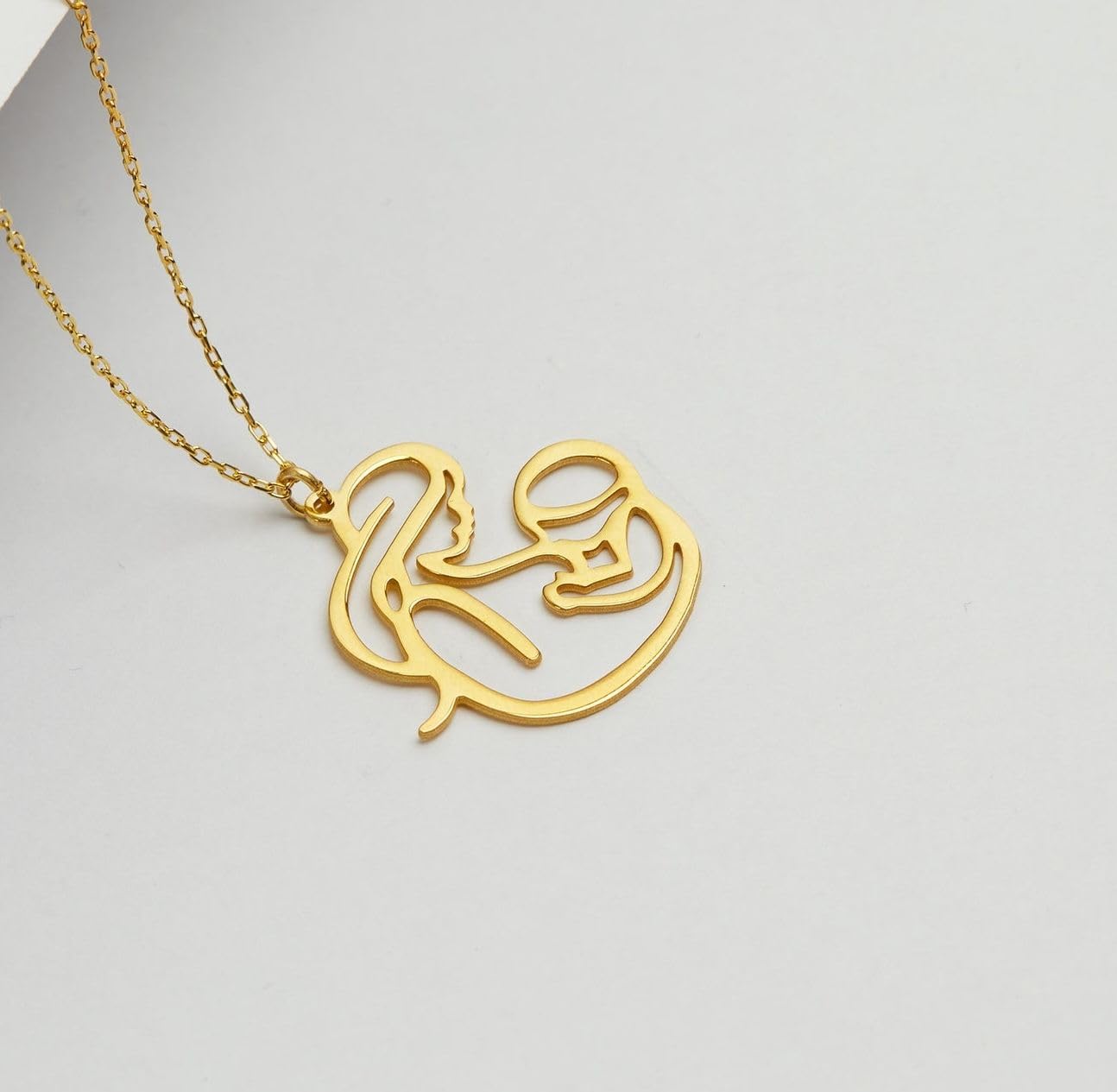 Générique Collier personnalisable en argent sterling, moderne raffiné