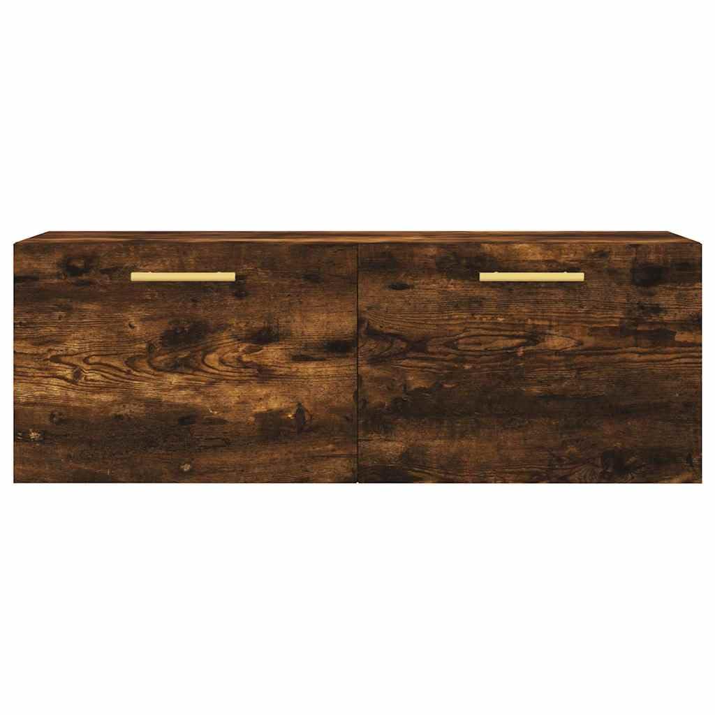 vidaXL Szafka wisząca, przydymiony dąb, 100x36,5x35 cm, szafka wisząca, szafka wiszaca, szafka na sciane, wisząca szafka, szafka na ścianę