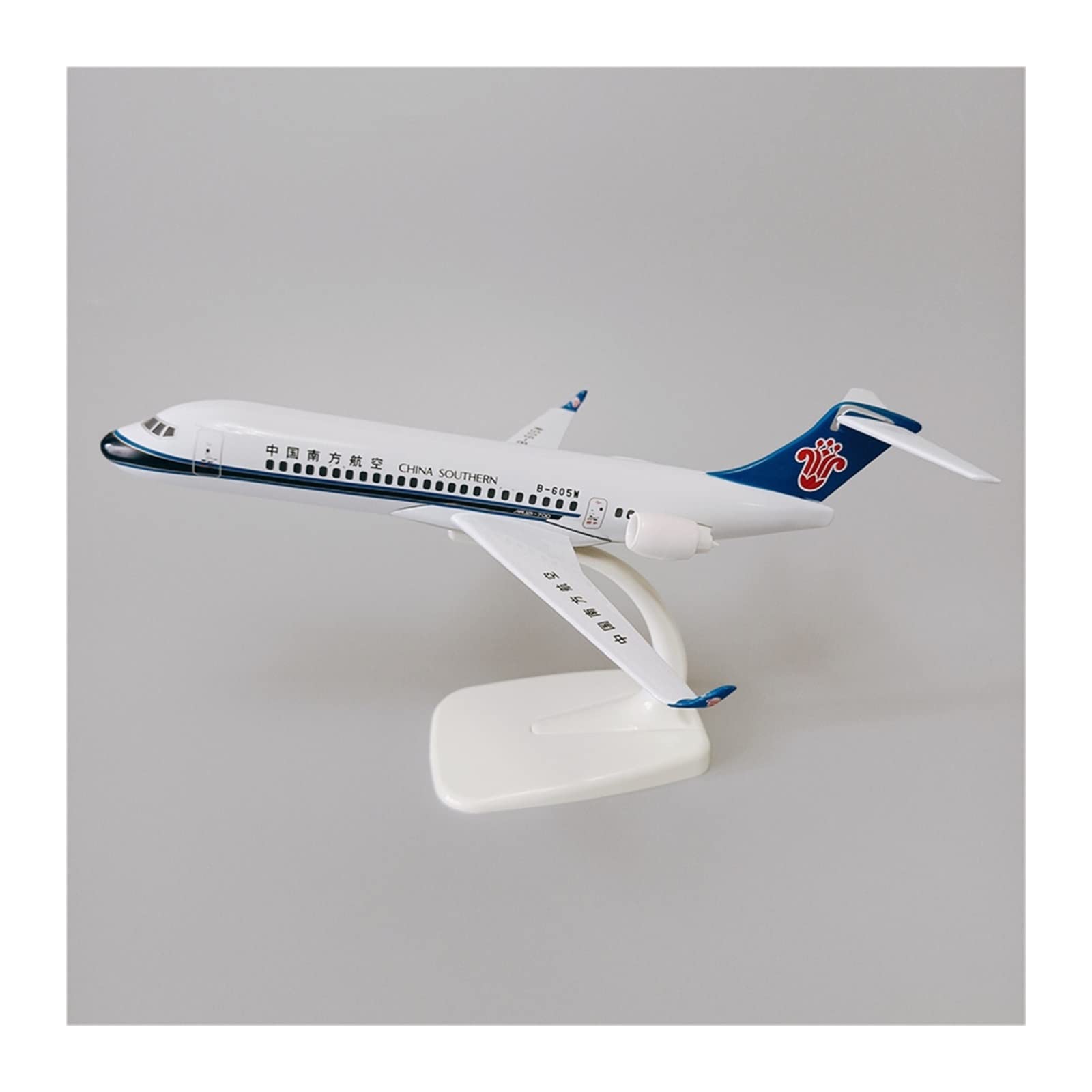 Avión de aleación ARJ-21 de 20cm con terminación de alta gama 8