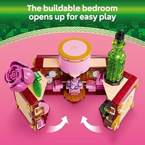LEGO Wicked Glinda & Elphaba's Dormitory Building Toys - Wicked Toys for Girls & Boys, Age 8+ - Birthday Gift Idea - Buildable Doll House for Kids - 75683 LEGO Wicked Glinda Elphabas Dormitory Building Toys Wicked Toys for Girls Boys Age 8 Birthday Gift Idea Buildable Doll House for Kids 75683