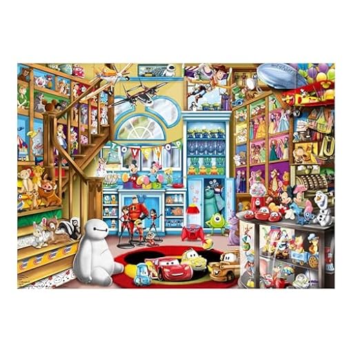 Ravensburger - Puzzle 1000 Piezas Disney Tienda Juguetes | Puzzle Adultos | para Toda La Familia | 70x50 Cm | Rompecabezas Adultos | Ya disponible en tu tienda friki favorita! En mundofriki.es!