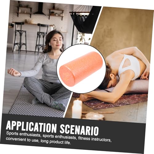 Alipis Foam Roller Muscle Release Massager Yoga Fitness Roller Epp Material 30x15cm Naranja para Relajación Muscular y Alivio de Espalda en Casa miniatura 3