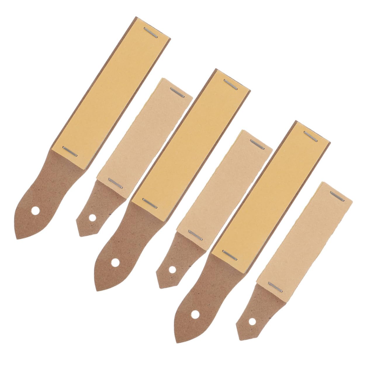 HOODANCOS Pencil Sand Block Set 6pcs Sandpaper Ergonomic Handle for Comfortable to Hold