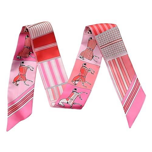 Image of Pure Mulberry Silk Scarf - Lightweight Neckerchief，Packed Handbag Band Hair Neck Scarves for Fashion Gifts