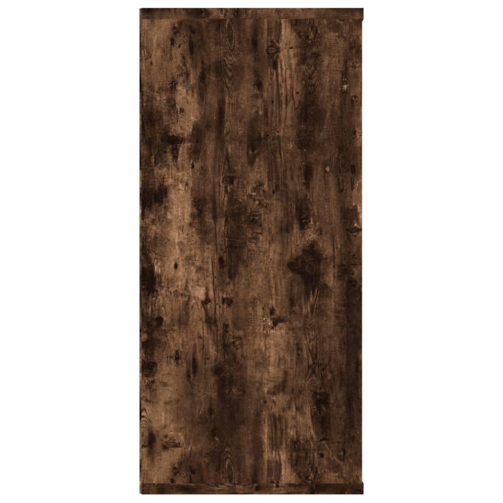 Generisch Bücherregal/Sideboard Räuchereiche 66x30x98 cm Holzwerkstoff,Möbel,Regalsysteme,Bücherregale Bücherschränke-815294