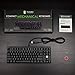 Plugable Performance TKL Mechanical Keyboard - Compact Mechanical Keyboard with Adjustable White LEDs, Blue Switches & Doubleshot ABS Keycaps